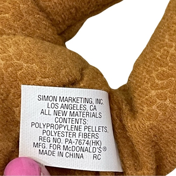 Ty Teenie Beanie Babies Named Germania The Bear! - Picture 5 of 5